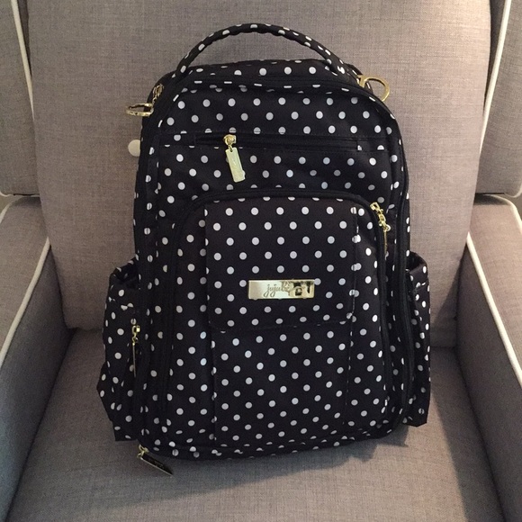 jujube polka dot diaper bag